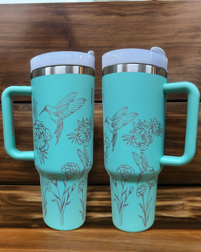 Hummingbird 40oz Tumbler