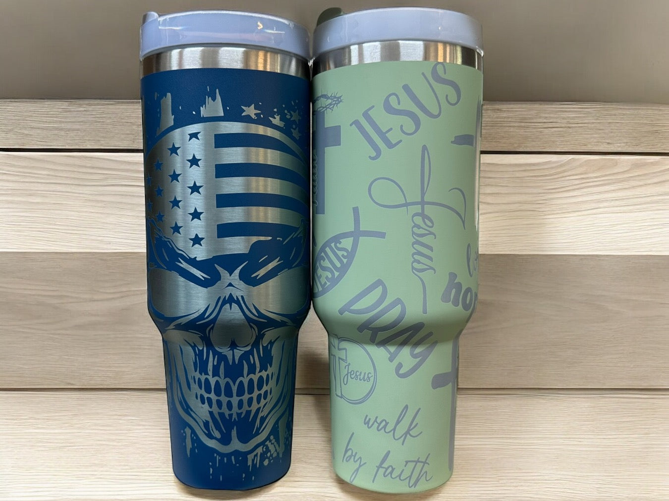 Faith and Freedom 40oz Tumblers