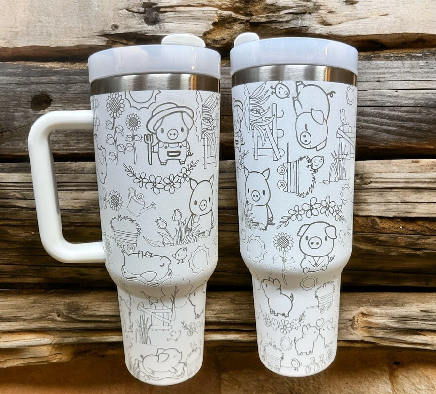 Pig 40oz Tumblers