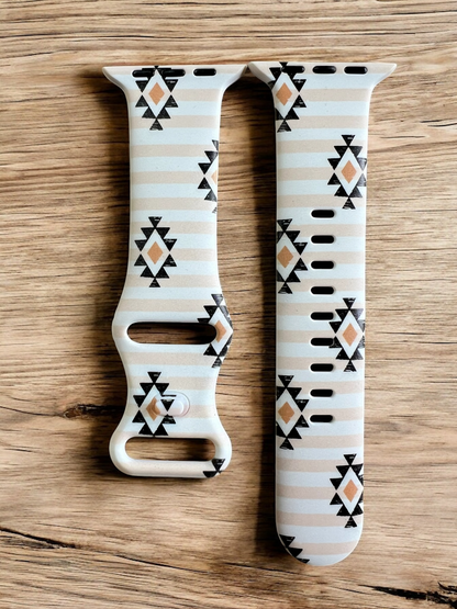 Aztec Stripes Watch Band (H15)